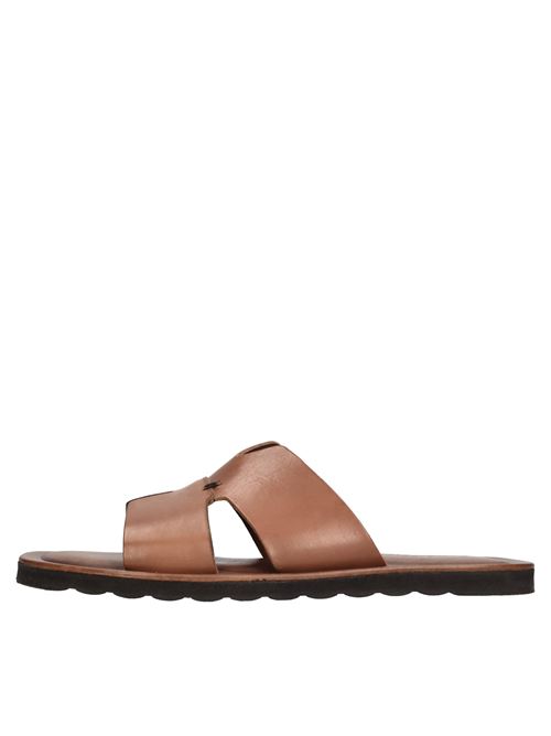 Mules in pelle THE SANDALS FACTORY | M7974CUOIO